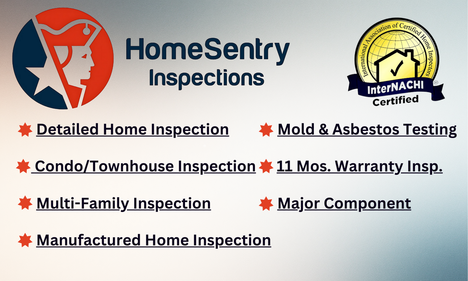 HomeSentry Inspections